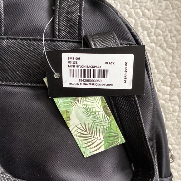 NWT Bagdley Mischka Mini Nylon Backpack - Picture 7 of 7